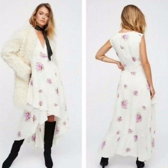Free People Dresses & Skirts - Free People Birdie Hi-Lo Midi Dress
